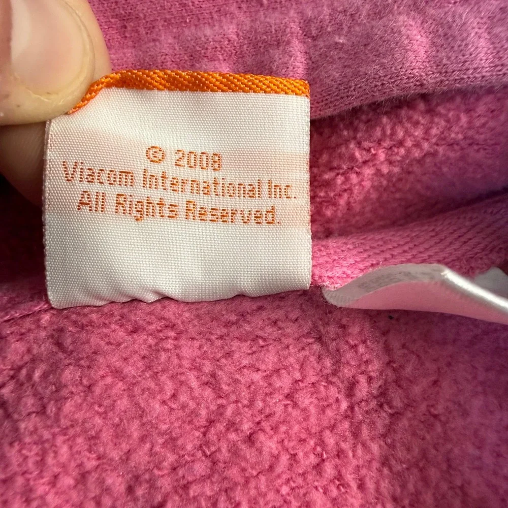 Vintage Y2K Nickelodeon Dora The Explorer Full Zip Sweatshirt Hoodie Girls 2T